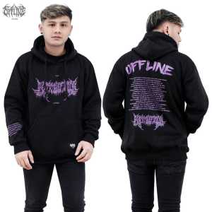 OFFLINE HOODIE JUMPER CRITICAL / hoodie cowok cewek tebal / hoodie kece aesthetic / hoodie cowok cewek keren / hoodie cowok distro