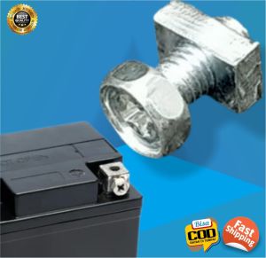 Sekrup Baut Mur Set Aki Basah Kering Kotak Pipih Universal Sepeda Motor M5 Screw Bolt
