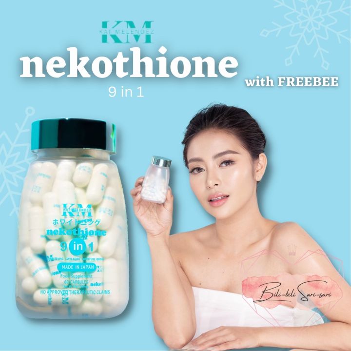 NEKOTHIONE 9 in 1 by Kath Melendez | Glutathione Supplement | Made in Japan  | Lazada PH