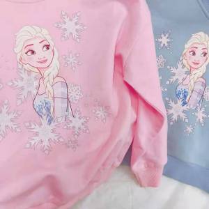 เสื้อกันหนาวเด็ก สเวทเตอร์เด็ก เสื้อฮู้ด สกรีนลายการ์ตูน พร้อมส่งที่ไทย