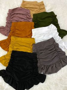 SHELLY MINI SKIRT KOREAN | KOREAN RUFFLE SKIRT | ROK MINI REMPEL