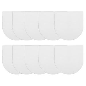 Feelife 20/10pcs Vinyl Record Dust Bags Transparent Resealable Plastic Dustproof Case Anti-static Clear Storage Sleeves 12.5x13cm