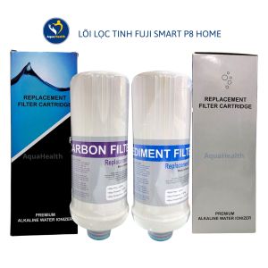 Lõi lọc Fuji Smart P8 Home bao gồm 2 lõi lọc với 16 tầng lọc - Công suất: 8000 lít