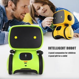 AT intelligent voice robot ay maaaring kumanta sumayaw makipag-chat pagsusulit sa Ingles mga laruan sa pagtuturo mga regalo ng mga bata