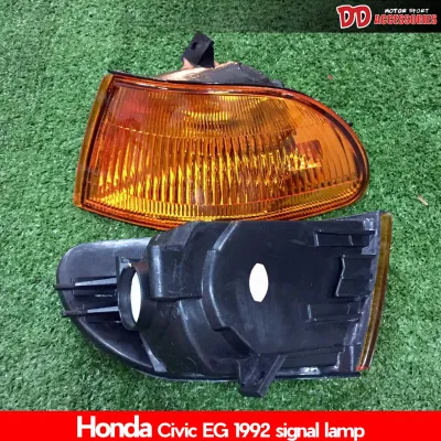 ไฟหน้า ไฟหน้าแต่ง Civic 1992 1993 1994 1995 EG 3 ประตู 4 ประตู โคมดำเพชร โคมขาวเพชร ไฟมุม มุมส้ม มุมดำ มุมขาว