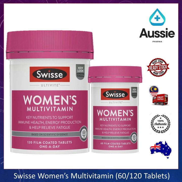 SWISSE Women's Ultivite Multivitamin (60 / 120 tablets) | Lazada