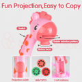 Mafababe Giraffe Projector Drawing Board Kids Painting Learning Table Writing Board Toddler Educational Toys. 