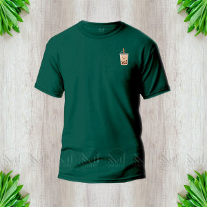 Bubble milk tea lover classic t-shirt premium cotton men women baju tshirt lelaki perempuan