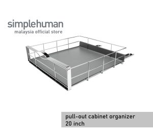simplehuman width Pull-Out Cabinet Organizer Premium Quality Heavy-Gauge Steel 9 inch / 14 inch / 20 inch