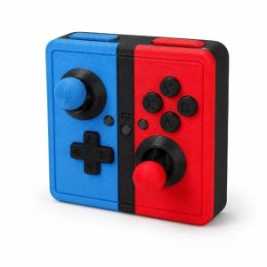 DIVATEN Joystick Decoration Arcade Switch Cover Self Adhesive Dummy Buttons Joystick Switch Cover 3D Printed 86 Type Retro Arcade Joystick Wall Switch Game Room Decor