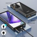 Trường hợp không thấm nước cho Galaxy S26 Ultra/S25 Ultra/S24 Ultra/S23 Ultra, ốp vỏ bọc chống bụi chống sốc chịu lực cao miếng bảo vệ màn hình toàn bảo vệ cơ thể tích hợp cho Samsung Galaxy S24 FE/S23 +/S22 Ultra/S22 Plus/S21 Ultra/S21/Note 20 Ultra. 