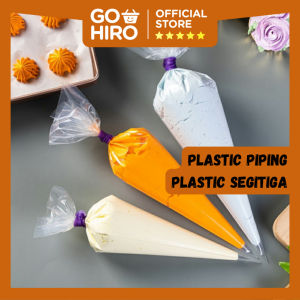 Plastik Segitiga ISI 10 PCS Papping Bag / Plastik Contong Penghias Kue KUALITAS SUPER TEBAL ISI 10