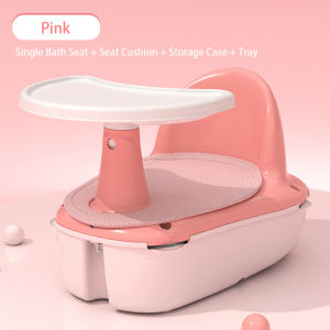 Orzbow รถเข็นเก้าอี้อาบน้ำเด็กเก้าอี้อาบน้ำเก้าอี้รับประทานอาหารโต๊ะอาหารสำหรับเด็กแบบพกพารถเข็นเก็บของอเนกประสงค์