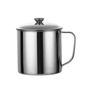 Single Layer Thickened Stainless Steel Travel Mug Insulated Cup With Leak Proof Lid For Office Outdoor Use