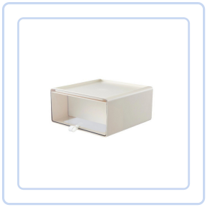 【Pure Care】 Desktop Figurine Storage Box / Pull Out Transparent Blind Box Display Drawer / Display Rack