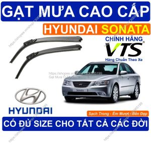 Gạt Mưa Kính Lái Hyundai Sonata Cặp Gạt Mưa Kính Lái Cho Các Dòng Xe Hyundai Sonata Có Đủ Size Cho Các Đời Xe Sonata