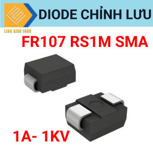 [ 5 CON ] Diode chỉnh lưu FR107 RS1M SMA 1A- 1KV chân dán SMD