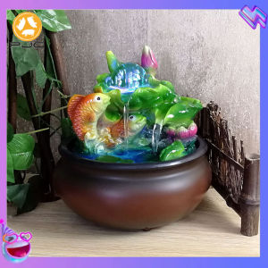 Modern minimalist living room water fountain decoration Feng Shui ball TV cabinet office desktop decoration wealth attraction housewarming opening gift