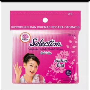 Pembersih Telinga 2 Sisi/Cotton Bud Super Lembut Isi 100 PCS/Cotton Bud Lembut Dewasa Anak SH C34