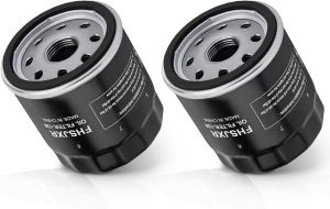 49065-0724 Oil Filter Replace 49065-7010 AM107423 49065-0734 2 Pack for kawasaki FX850V FX801V FJ180V FH381-721V FH601-770D FX751-FX1000V Engine ModelsClub Car 1016467 Stens 120-634 49065-2071