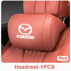 ที่พิงศีรษะรถคอรถหมอนรองเอวภายในรถสำหรับ Mazda 2 3 5 6 M5 Ms CX-4 CX-5 CX6 M3 M6 MX3 MX5 BT50มอเตอร์ทั่วไปพนักพิงศีรษะอะไหล่รถยนต์
