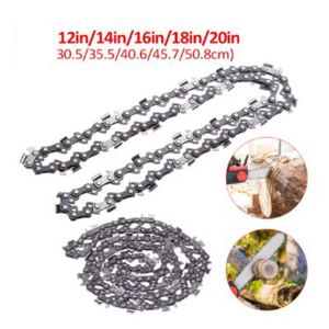 TIMES LORD Steel Chainsaw Chain 12/14/16/18/20 Inch Replacement Parts Chainsaw Saw Chain Professional 45 52 56 76 DL Electric Power Saw Chain Woodworking