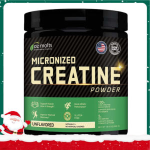 Ozmolts Creatine Monohydrate Powder Workout Supplement Improving Muscle M Boost Energy 300g