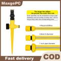 MaxgePC Vòi phun nước tưới vườn hệ thống tưới tiêu xoay 360 ° hệ thống tưới nước tưới cây nông nghiệp tự động tưới cỏ. 