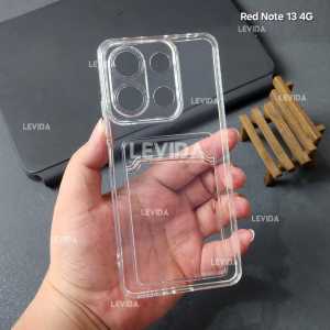 Redmi Note 13 4G Redmi Note 13 5G Card Case Clear / Slot Kartu Bening Case Redmi Note 13 4G Redmi Note 13 5G