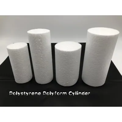 1pc Polystyrene Polyform Gabus Cylinder