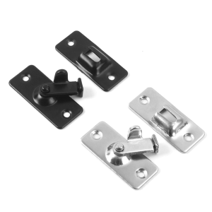 3pcs Stainless Steel Small Slide Bolt Lock 90 Degree Latches for Door and Window with Easy Installation Designs