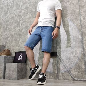 [HCM] Quần short jeans nam Muidoi Q391 có videos tự quay xanh nhạt loại tốt