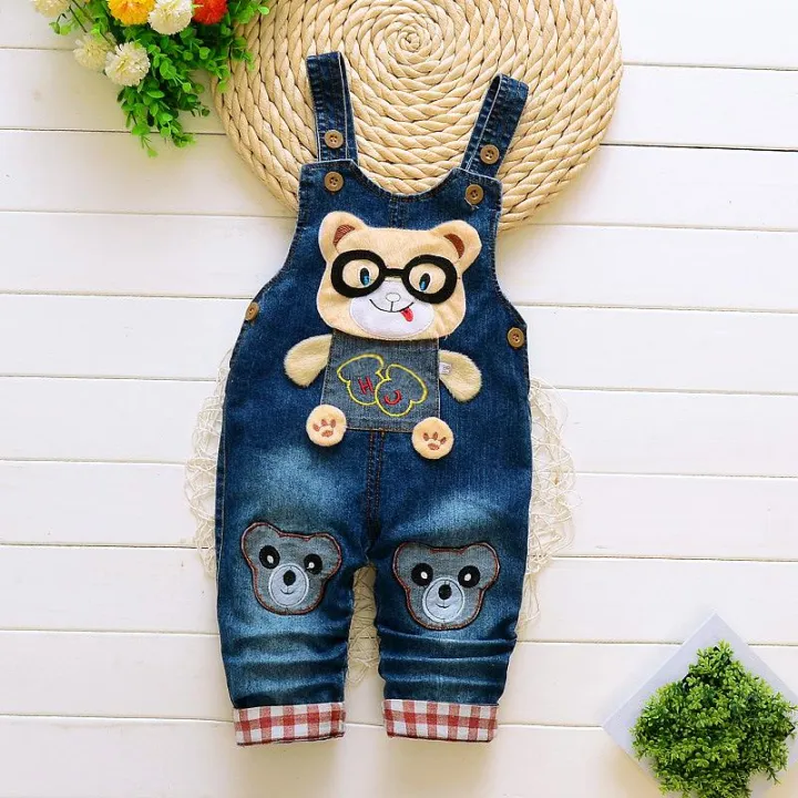 IENENS Toddler Infant Boys Jumper Long Pants Denim Clothing Overalls  Dungarees Kids Baby Boy Jeans Jumpsuit Clothes Clothing Outfits Trousers  Bottoms
