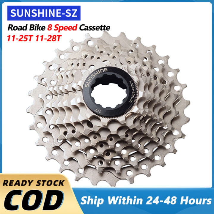 Sunshine Speed Road Cassette 11-25T 11-28T Road Bike 8S