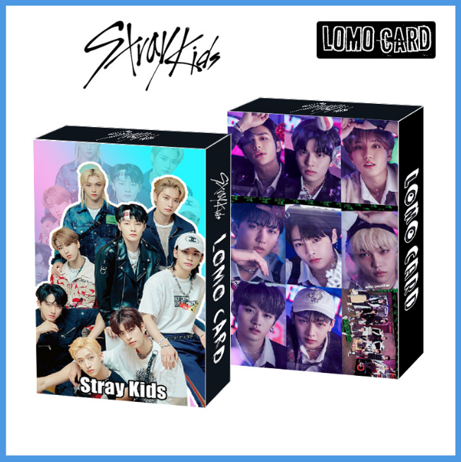 LINXX 55 Pcs Stray Kids JJAM Álbum Lomo Card Kpop Photocards Série