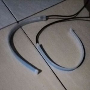 Lampu LED Alis Running Flexibel DRL 2 Warna 30 Cm Mobil Motor Sen Harga Sepasang