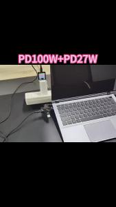 100w Dual-port fast charging cable Type-c The data cable is suitable for tablets charging cables and car fast charging