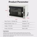 UV Ozone Sterilizer Cabinet Dual Mode Disinfection for Baby Bottles Salon Tools Toothbrushes Home Salon Use. 