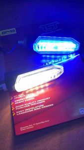 LAMPU SEN RANING 1 PASANG / LAMPU SEN LED 1 SET KANAN DAN KIRI MODEL RUNNING BY TST GMA UNIVERSAL MOTOR VARIO 160 VARIO 150 CB 150 R VIXION AEROX ADV TIGER MEGAPRO RX KING CBR VARIO 125 LED GSX R15 Dll