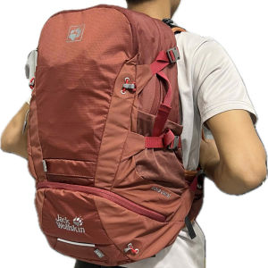 Balo Phượt Trekking Nam Nữ JACK WOLFSKIN MOAB JAM 30 Chống Nước Có Trợ Lực Leo Núi Áo Mưa Đi Kèm Đa Năng