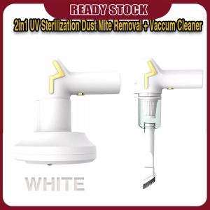 2in1 Cordless Vacuum Cleaner + UV Sterilization Dust Mite Vacuum Removal 9800pa Strong Suction Rechargeable Wireless Portable Vacuum Kereta Vacuum Cleaner 吸尘机除螨机