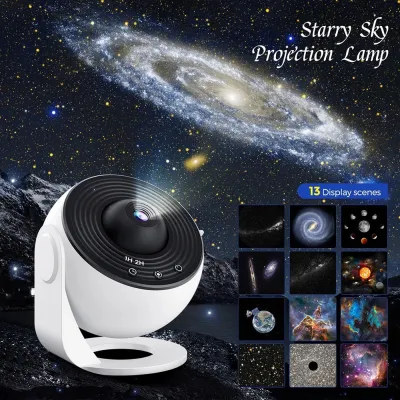 ไฟโปรเจคเตอร์ galaxy Projector Star Projector Planetarium 13 in1 สําหรับห้องนอน Aurora Projector ไฟกลางคืน ไฟกาแล็กซี่