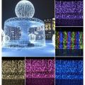 BỘ ĐÈN THÁC NƯỚC - NHÁY MÀNH 8 CHẾ ĐỘ NHÁY [DÀI 3M 10 SỢI], đèn led rèm. 