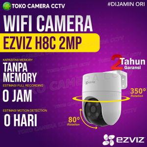 CCTV WIFI KAMERA IP CAMERA WIRELESS EZVIZ H8C PTZ 360