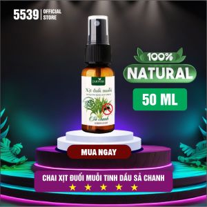 Xịt phòng tinh dầu sả chanh tinh dầu đuổi muỗi sả chanh dạng xịt đuổi muỗi thư giản thơm phòng khử mùi nấm mốc - Shop 5539