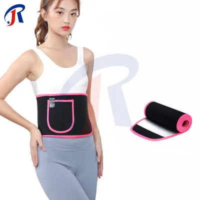 R.joy Sabuk Keringat Olahraga/Korset Gym Pembakar Lemak / Sweat Belt Adjustable Size