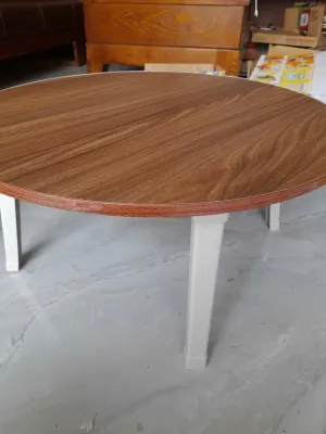 Bàn tròn gấp gọn ngồi bệt tiện lợi rễ dàng di chuyển bàn vân gỗbàn tròn ngồi bệt