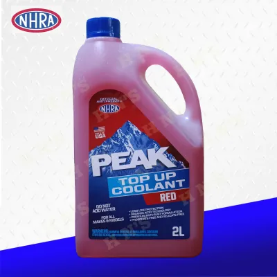 PEAK Top Up Long Life Coolant RED 2L ( 2 Liters )