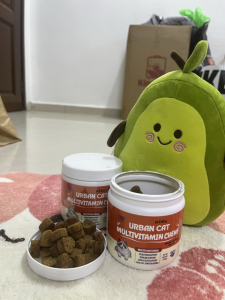 (SG Local) 120pcs SoftChew UrbanCat Chicken and Beef Cat Vitamin Kibbles Ship Same Day Official Seller