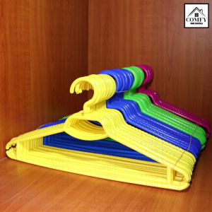 12pcs Jumbo Thick Round Adult Plastic Hanger 16 Inches Heavy DUTY (One Dozen)